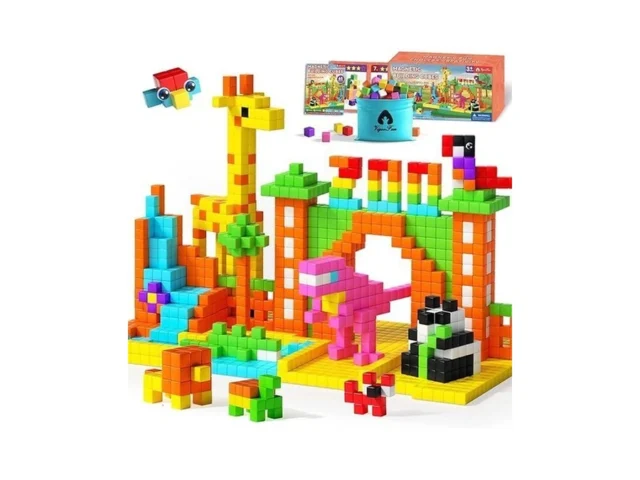 65 Pcs Magnetic Blocks Set 1 Magnet Building Blocks… Code