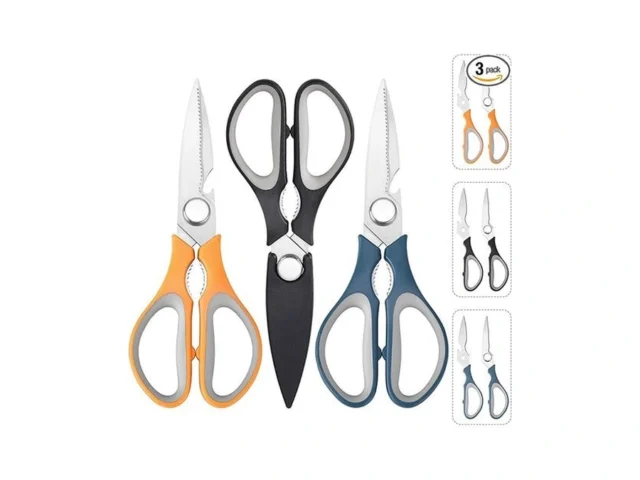 3-pack Kitchen Shears Heavy Duty All Purpose… Code