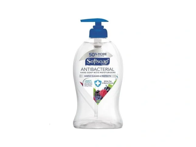 Softsoap Liquid Hand Soap Pump Antibacterial White… Coupon
