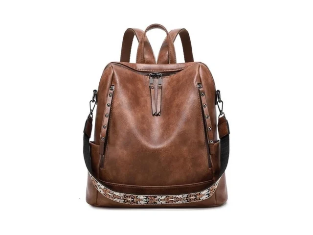 Sqlp Fashion Backpack Purse For Women Vegan Leather… Code