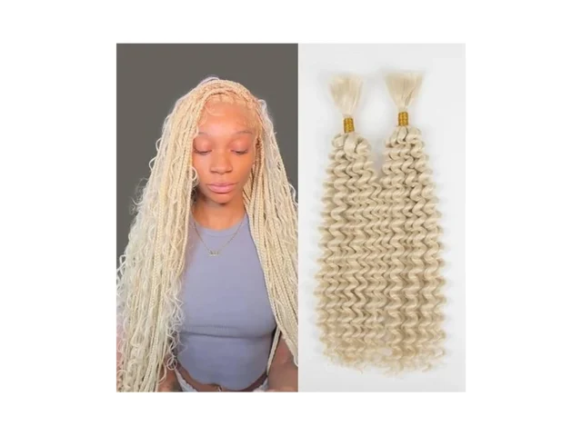 Deep Wave Bulk Hair For Braiding Wet And Wavy Micro… Code