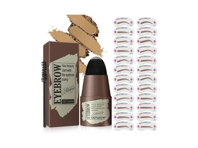 Eyebrow Stamp Stencil Kit – One-step Eyebrow… Code