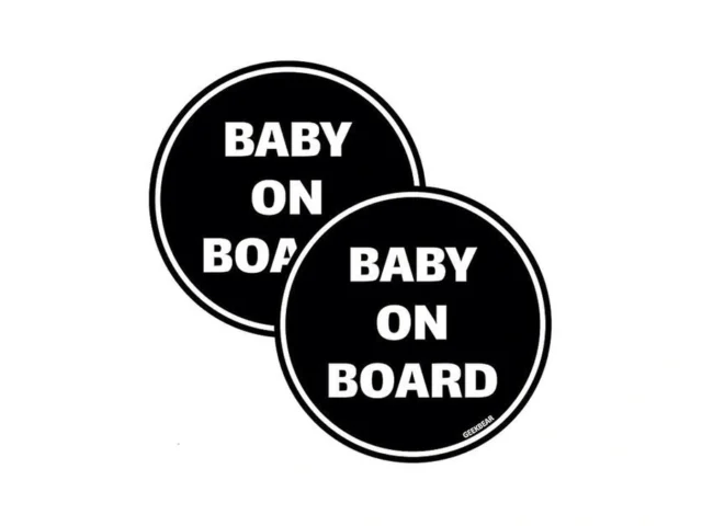 Geekbear Baby On Board Car Sticker – Colorful… Code