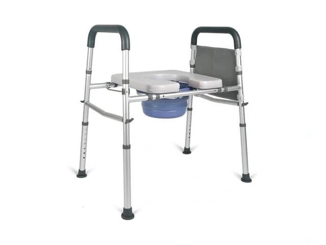 Landtale 3-in-1 Bedside Commode Porta Potty Chair… Code