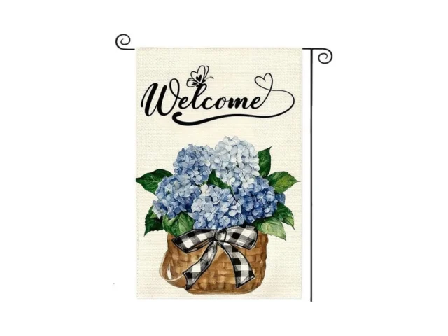 Spring Summer Garden Flag For Outside Welcome… Code