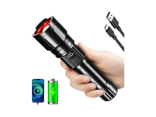 Hriovs Rechargeable Led Flashlight 99000 High… Code