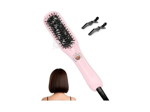 Landot Mini Hair Straightening Brush – Compact… Code