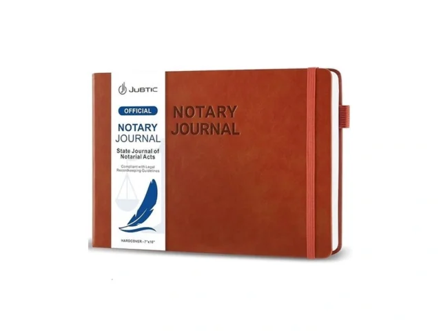 Jubtic Notary Journal Log Book – Notary Public… Code