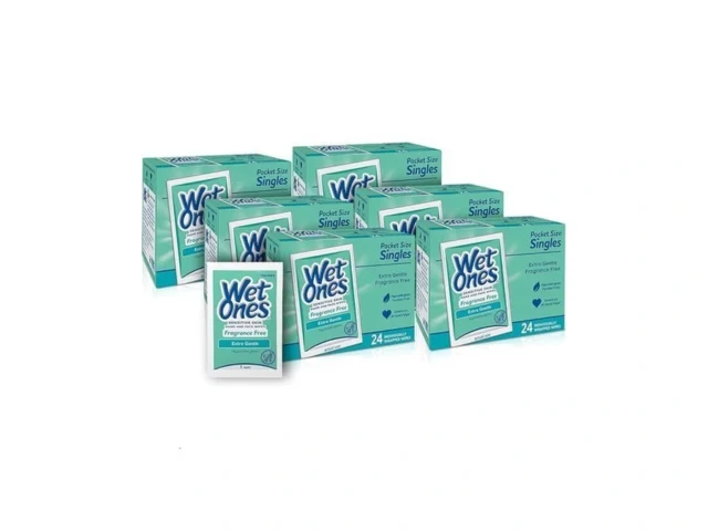 Wet Ones Hand And Face Wipes Singles Unscented… Coupon