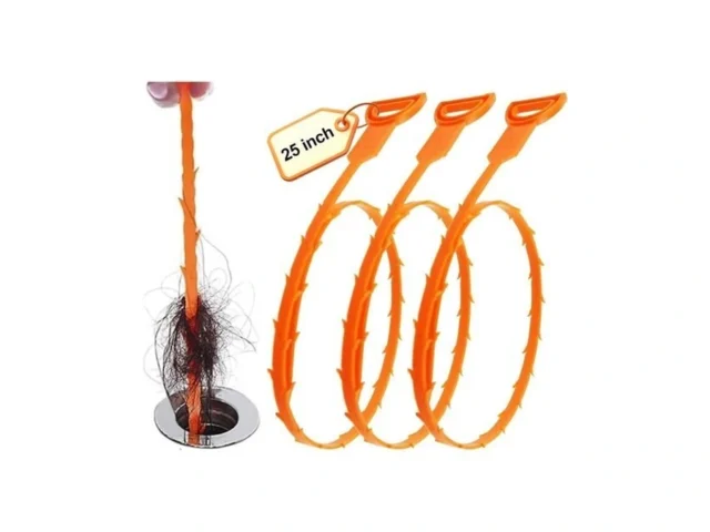 Forlivese 3 Pack 25 Inch Drain Snake Drain Clog… Code