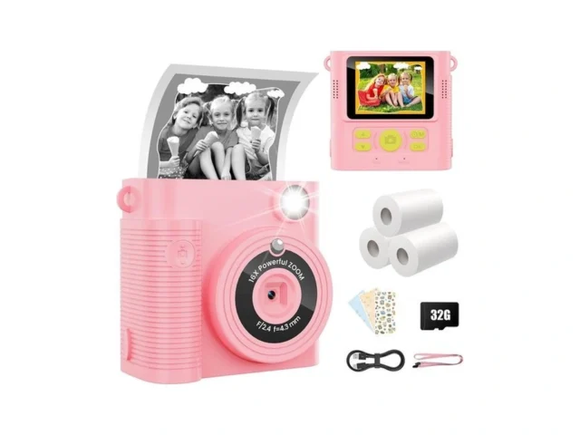 Wonnie Kids Camera Instant Print 1080p Selfie… Code