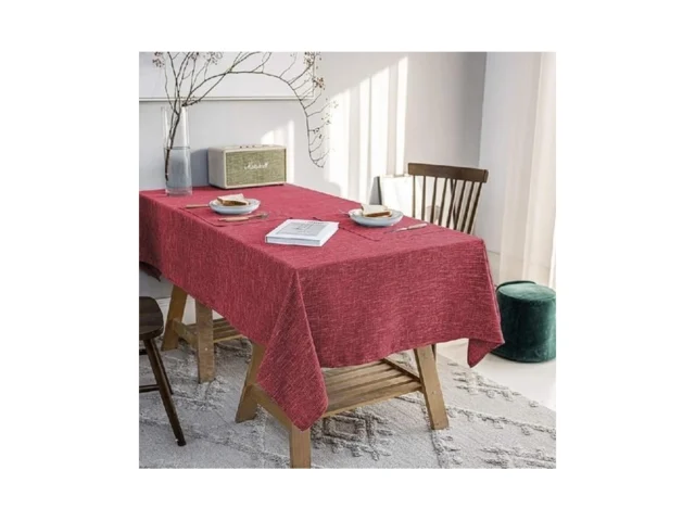Jsfly Waterproof Cotton Linen Tablecloths Square… Coupon