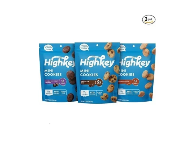 Highkey Cookies Variety Pack – 6 75oz Low Carb No… Coupon