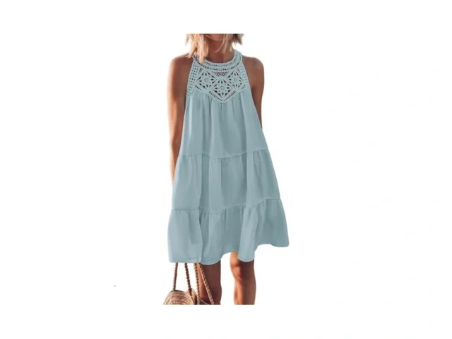 Kirundo Women Summer Halter Sundress 2026 Spring… Code