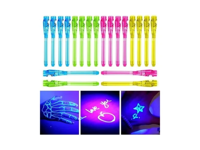 Enjocases 30 Pieces Invisible Ink Pen With Uv Light… Code
