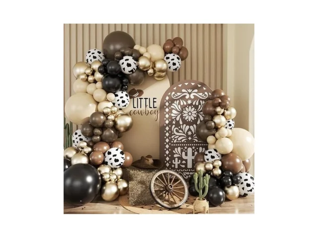 Joyfloat Western Cowboy Brown Balloon Garland Arch… Code