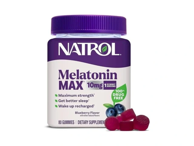 Natrol Melatonin 10mg Sleep Aid Supplement 80 Count…