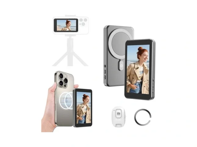 Vlog Selfie Monitor Screen For Iphone Android Audio… Code