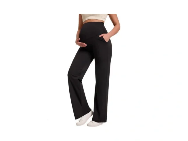 Bratuc Maternity Pants For Women Over The Belly… Code