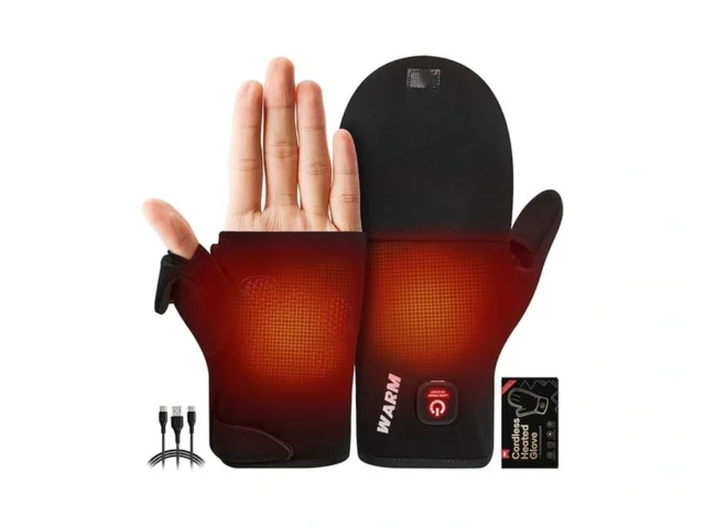 Heated Gloves For Men Women Rechargeable Detachable… Code