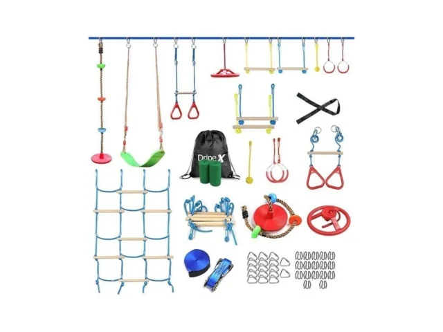 Ninja Obstacle Course For Kids Backyard – 10… Code