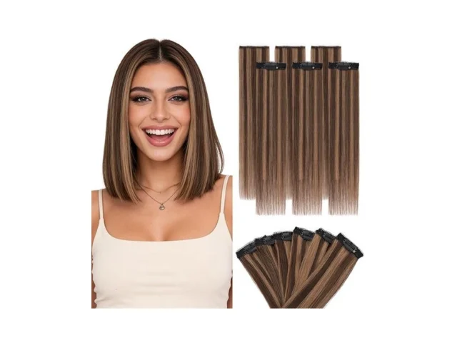 S-noilite Clip In Short Hair Extensions Remy Real… Code