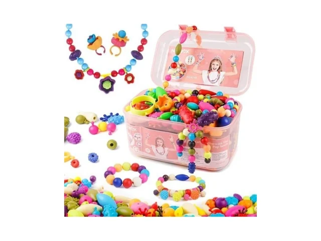 Nexbox Girls Crafts Jewelry Making Kit For Toddlers… Code