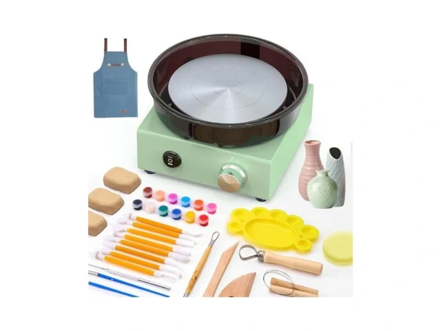 Alldeer Mini Pottery Wheel Kit – 6 Turntable… Code