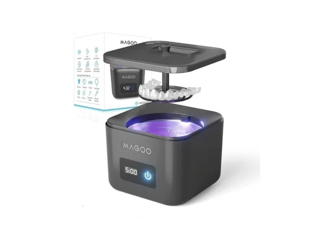 Ultrasonic Retainer Cleaner Machine Denture Cleaner… Code