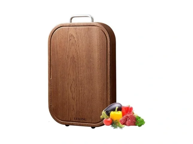 Leking Premium Solid Ebony Wood Cutting Board For… Code