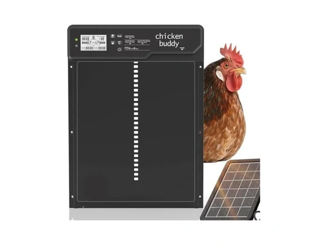 Wonegg Automatic Chicken Coop Door Solar Powered… Code