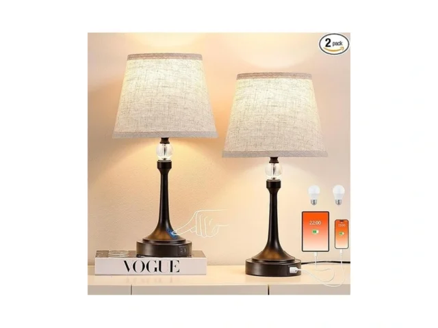Leasgy 19 7 Touch Table Lamps For Living Room Small… Code