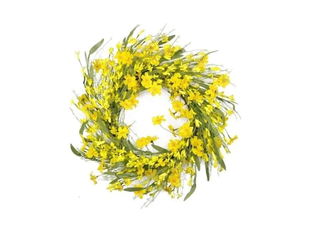 Homekaren Spring Wreaths 22 Inch Door Wreath For… Code