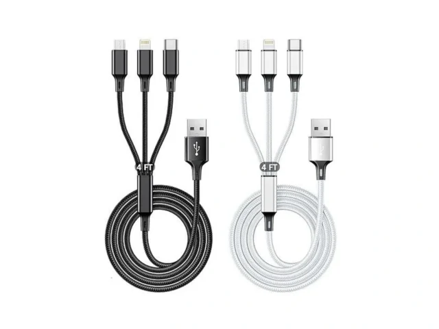 Multi Usb Charging Cable 3a 3 In 1 Fast Charger… Code