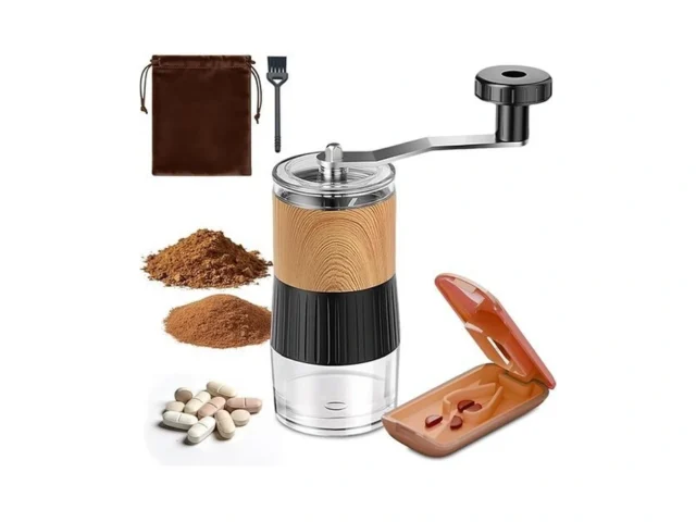 Xylira Manual Pill Crusher Grinder With Adjustable… Coupon