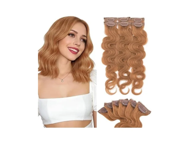 S-noilite Clip In Wavy Hair Extensions Remy Real… Code