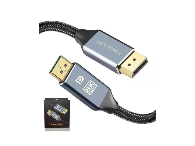 Yifvnghui Displayport Cable 6 6ft 2m 8k Dp Cable 1… Code