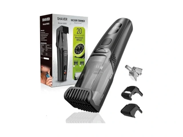 Vacuum Beard Trimmer For Men Rechargeable Electric… Code