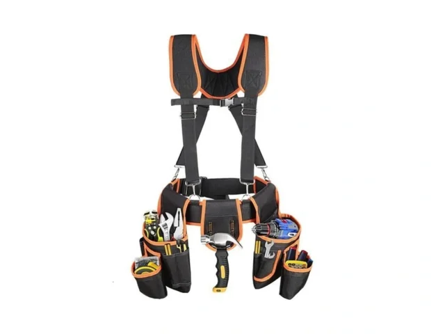 Tool Belt With Suspenders Professional Tool Belt… Code