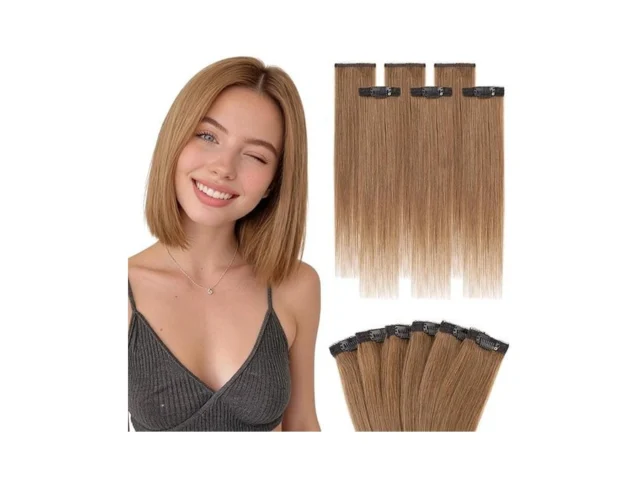 S-noilite Clip In Short Hair Extensions Remy Real… Code