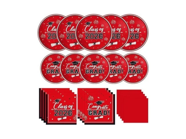 Graduation Plates And Napkins 2026 Grad Party… Code