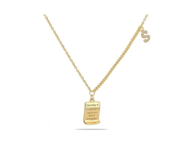 Milan Chiva Womens Gold Pendant Necklace 14k Dainty… Code
