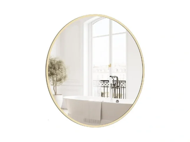 Homecookin Round Wall Mirror 20 Gold Circle Mirror… Coupon