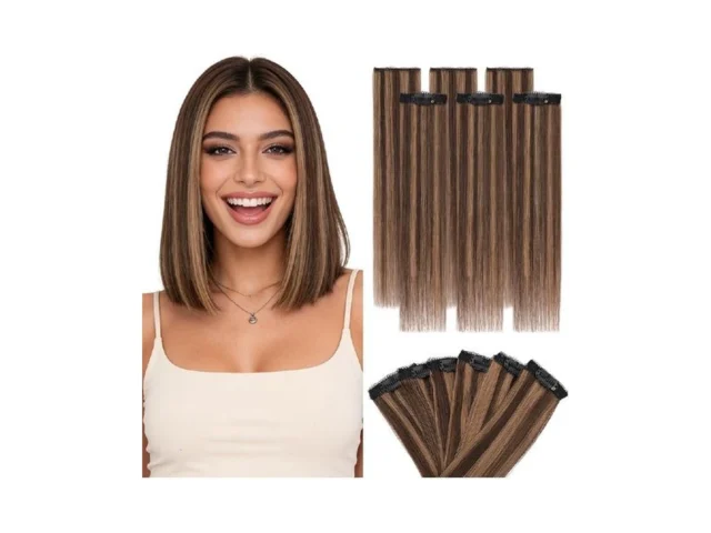 S-noilite Clip In Short Hair Extensions Remy Real… Code