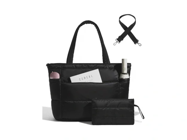 Moyad Puffer Tote Bag For Women Lightweight Quilted… Code