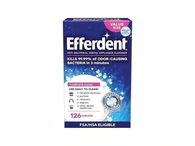 Efferdent Denture Cleaner Tablets Dental Appliances…
