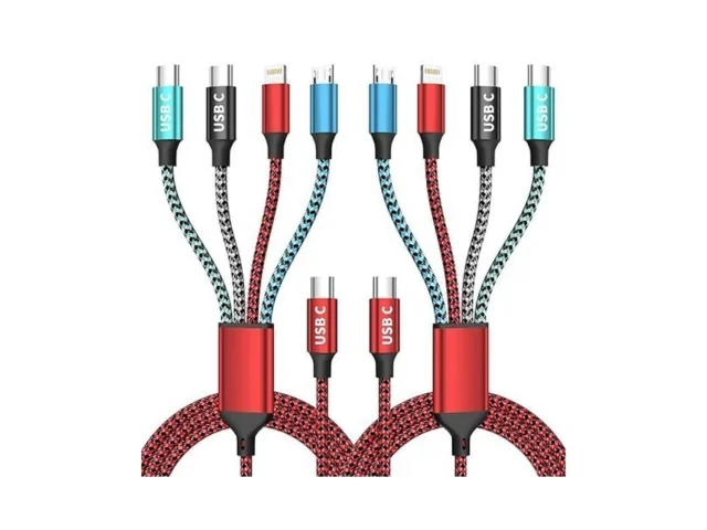 Travel Essentials Dual Type-c 4 In 1 Charging Cable… Code