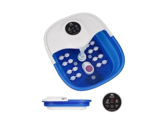 Misiki Collapsible Foot Spa Bath With Heat Remote… Code
