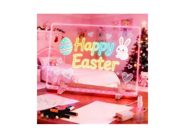 Led Note Board With 12 Color Markers 7 Light Themes… Code