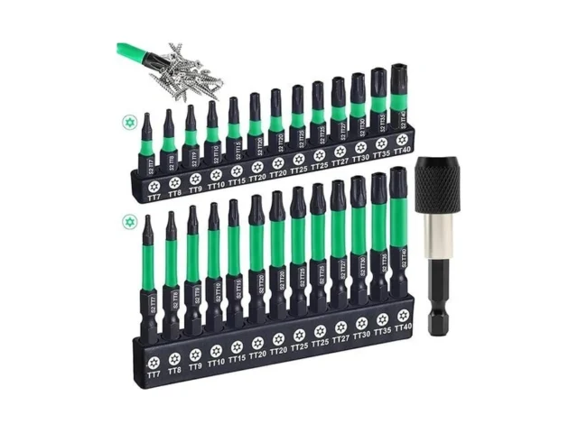 Torx Bit Set 27pcs Impact Torx Bit Set Security… Code